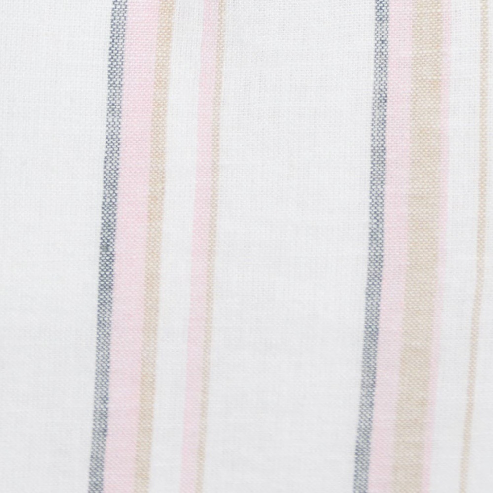 Gap Womens Linen Blend Button Down Shirt XL Multi Relaxed Fit Long Sleeve Stripe - Picture 7 of 8